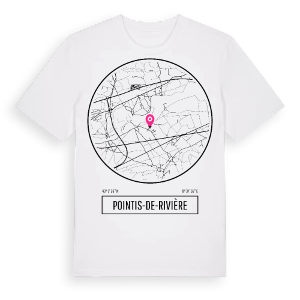 Pointis-de-Rivière t-shirt – ekologisk bomull t-shirt från Pinshirt