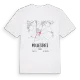 Pollestres karta t-shirt