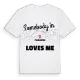 Någon i Pomarède älskar mig t-shirt