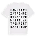 Pompertuzat ordlek t-shirt