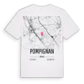 Pompignan karta t-shirt
