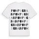 Pompignan ordlek t-shirt