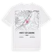 Portet-sur-Garonne karta t-shirt