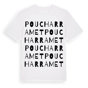 Poucharramet ordlek t-shirt – ekologisk bomull t-shirt från Pinshirt