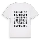 Poujols ordlek t-shirt
