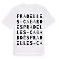 Pradelles-Cabardès ordlek t-shirt