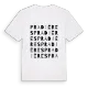 Pradières ordlek t-shirt