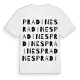 Pradines ordlek t-shirt