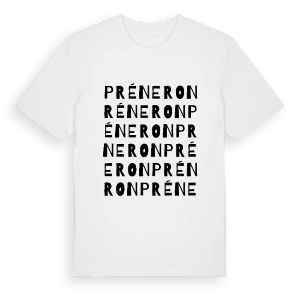 Préneron ordlek t-shirt – ekologisk bomull t-shirt från Pinshirt