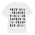 Prévinquières ordlek t-shirt
