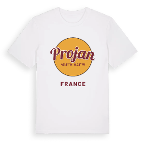 Projan cirkel t-shirt – ekologisk bomull t-shirt från Pinshirt
