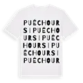 Puéchoursi ordlek t-shirt