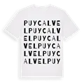 Puycalvel ordlek t-shirt