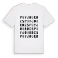 Puyjourdes ordlek t-shirt