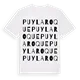 Puylaroque ordlek t-shirt