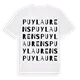 Puylaurens ordlek t-shirt