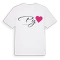 Py hjärta t-shirt