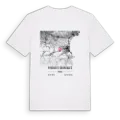 Pyrénées-Orientales karta t-shirt
