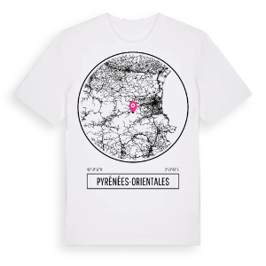 Pyrénées-Orientales t-shirt – ekologisk bomull t-shirt från Pinshirt