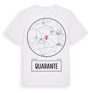 Quarante t-shirt – ekologisk bomull t-shirt från Pinshirt