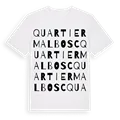 Quartier Malbosc ordlek t-shirt