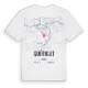 Quérigut karta t-shirt