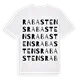 Rabastens ordlek t-shirt