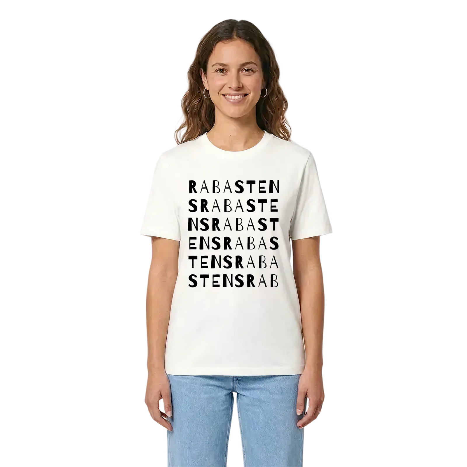 Rabastens ordlek t-shirt – White, i miljö