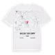 Raissac-sur-Lampy karta t-shirt