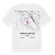 Ramonville-Saint-Agne karta t-shirt