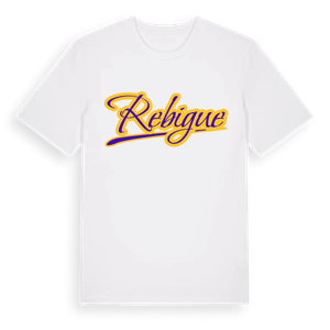 Rebigue baseball t-shirt – ekologisk bomull t-shirt från Pinshirt