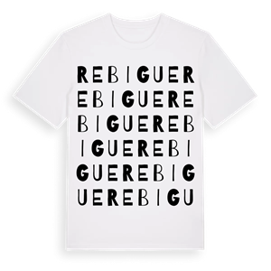 Rebigue ordlek t-shirt – ekologisk bomull t-shirt från Pinshirt