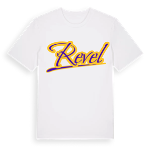 Revel baseball t-shirt – ekologisk bomull t-shirt från Pinshirt
