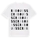 Ribouisse ordlek t-shirt