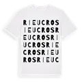 Rieucros ordlek t-shirt