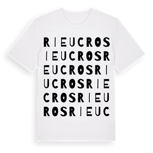 Rieucros ordlek t-shirt – ekologisk bomull t-shirt från Pinshirt