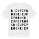 Rieupeyroux ordlek t-shirt