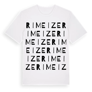 Rimeize ordlek t-shirt – ekologisk bomull t-shirt från Pinshirt