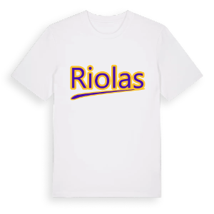 Riolas baseball t-shirt – ekologisk bomull t-shirt från Pinshirt