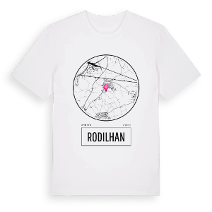 Rodilhan t-shirt – ekologisk bomull t-shirt från Pinshirt