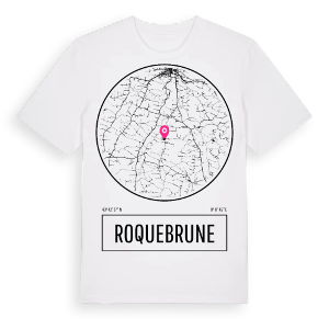 Roquebrune t-shirt – ekologisk bomull t-shirt från Pinshirt