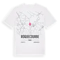 Roquecourbe karta t-shirt