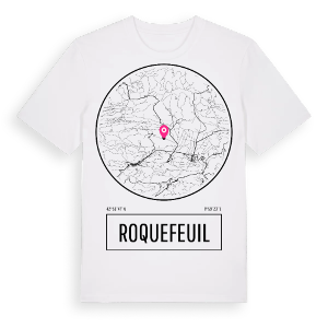 Roquefeuil t-shirt – ekologisk bomull t-shirt från Pinshirt