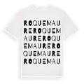 Roquemaure ordlek t-shirt