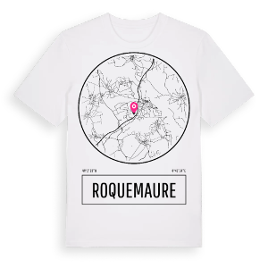 Roquemaure t-shirt – ekologisk bomull t-shirt från Pinshirt