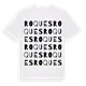 Roques ordlek t-shirt