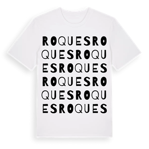 Roques ordlek t-shirt – ekologisk bomull t-shirt från Pinshirt