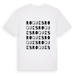 Roques ordlek t-shirt – ekologisk bomull t-shirt från Pinshirt