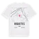 Roquettes karta t-shirt