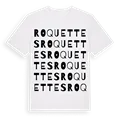 Roquettes ordlek t-shirt